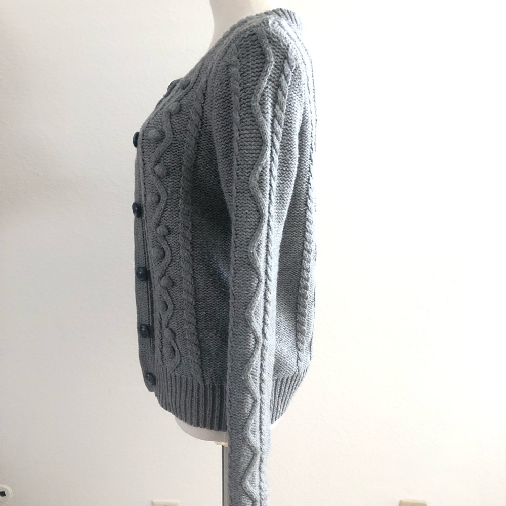 Aerie Charcoal Sweater Cardigan - Picture 5 of 8